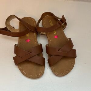 Steve Madden Brown Kids Sandals